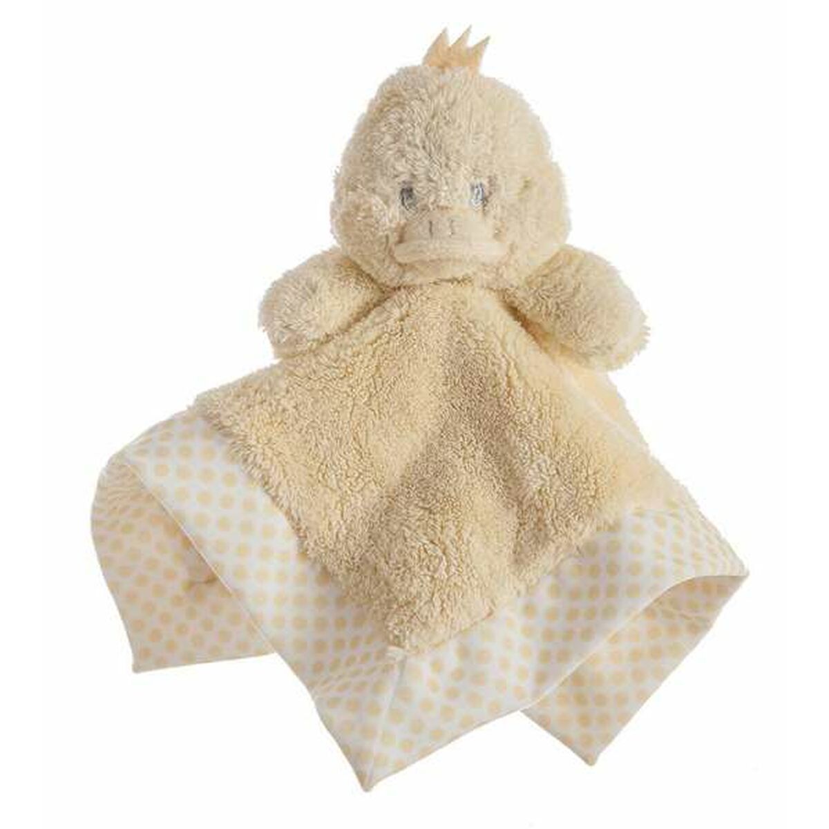 Baby Comforter double-layer 30 x 30 cm Spots Yellow - WM24 Store