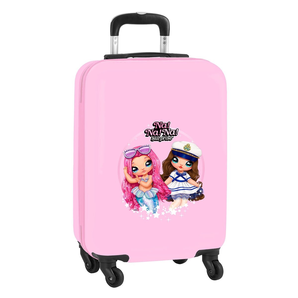 Cabin Trolley Na!Na!Na! Surprise Sparkles Pink 20'' (34.5 x 55 x 20 cm) - WM24 Store