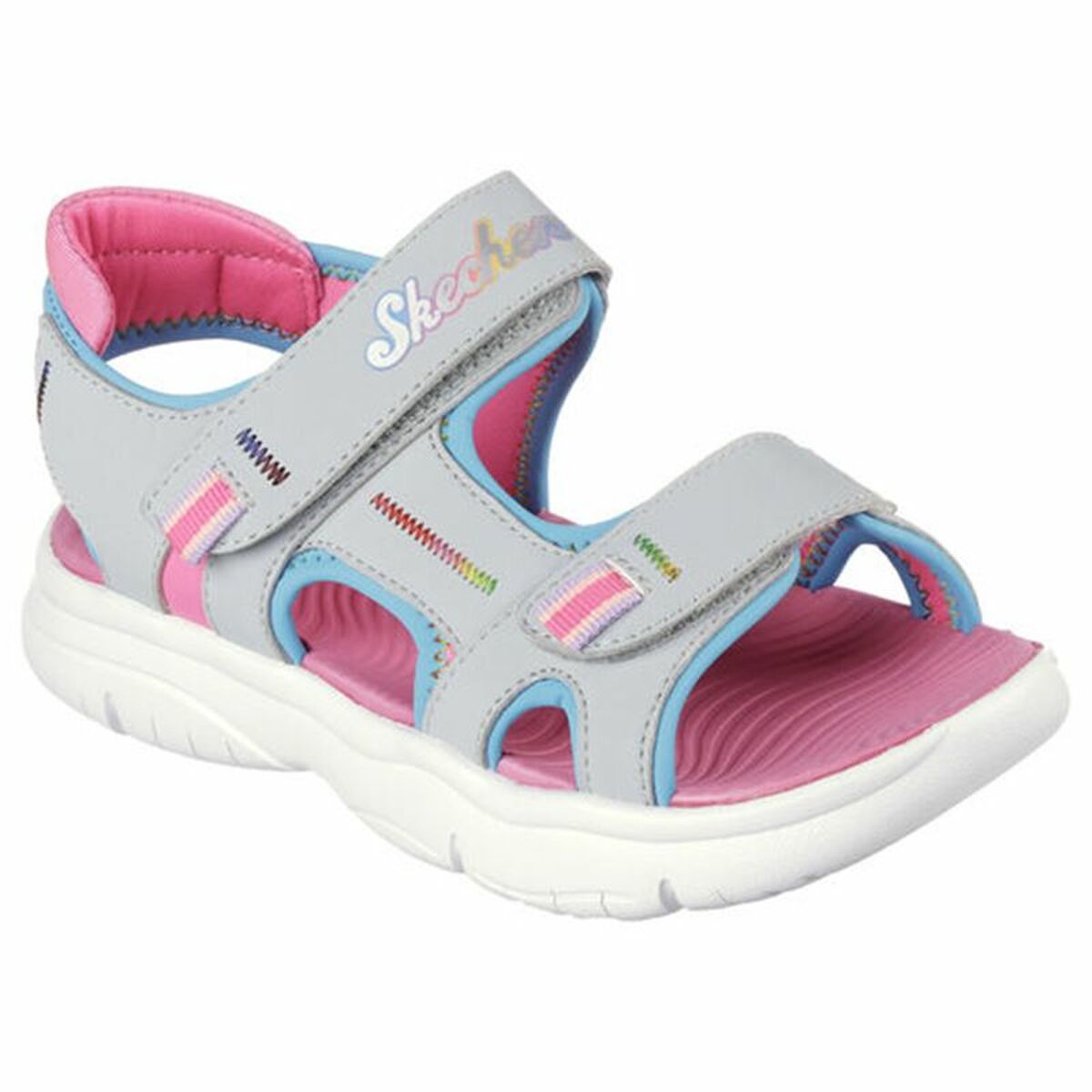 Children's sandals Skechers Flex Splash Grey - WM24 Store